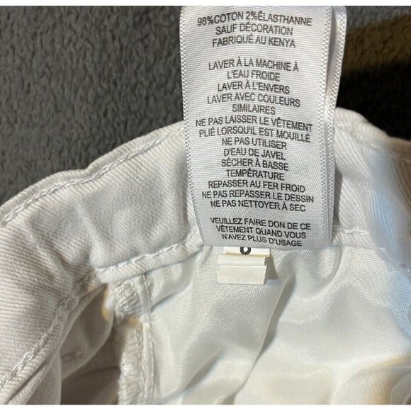 Levis 510 Boys Men’s Skinny Jeans 26x26 12R  Stretch White Denim Red Tab - Picture 8 of 12